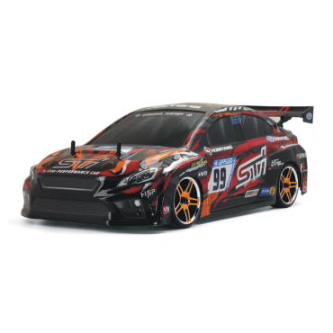 AUTOMODELO ON-ROAD 1/10 RÁDIO 2.4GHZ MOTOR BRUSHLESS COMPLETO HSP 94103PRO